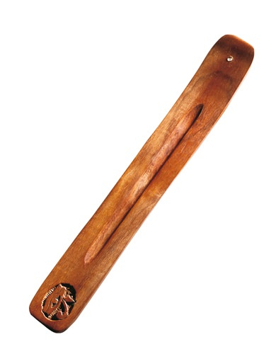 Holzhalter ägyptisches Auge für Räucherstäbchen